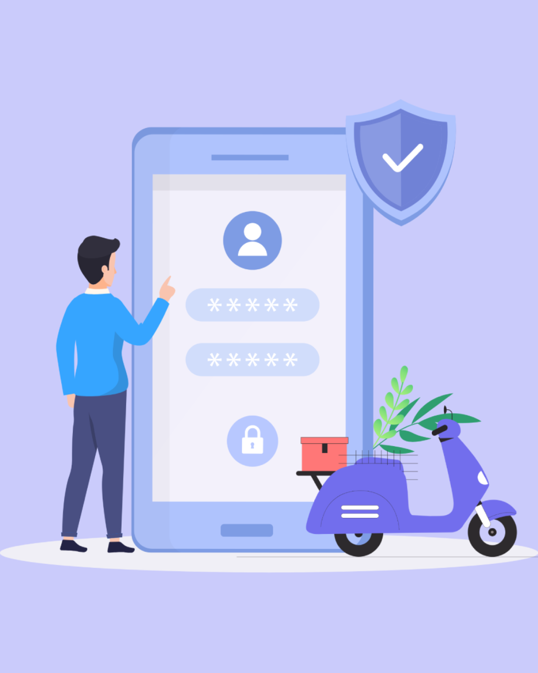 Customer Login Page Image