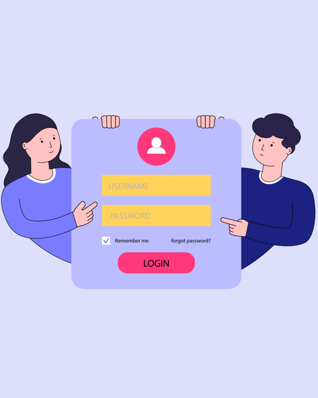 Customer Login Page Image